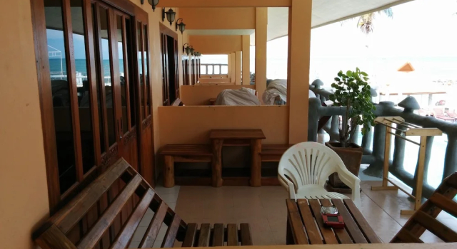 Номер Superior с балконом и с видом на море Paradise Bungalows