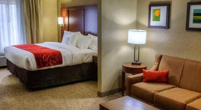 Четырёхместный люкс Comfort Suites Plymouth near US-30