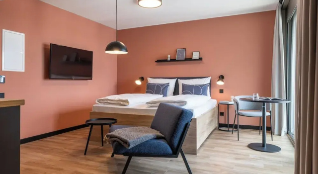 Номер Grand с видом на парк The Base Munich