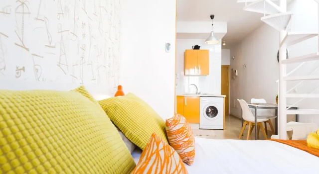 Studio in Málaga, With Wonderful City View, Furnished Terrace and Wifi, Забронировать Апартаменты/квартира Малага - центр Малага