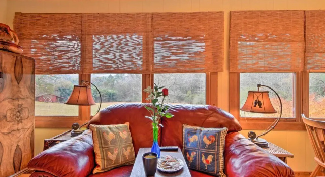 Forest Fantasy: Pet-friendly Smoky Mtn Escape!, Buchen Sie Ferienhaus Murphy North Carolina