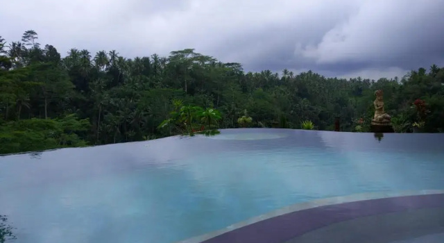 Двухместная вилла с 2 комнатами с видом на окрестности Tirta Asri Ubud Villa