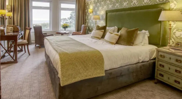 Standard- dobbelt værelse med havudsigt Thurlestone Hotel