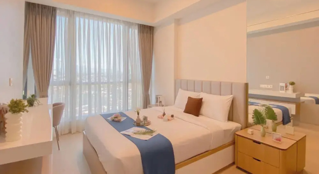 Well Designed 1Br Apartment At Arumaya Residence, Đặt Căn hộ Cilandak Jakarta