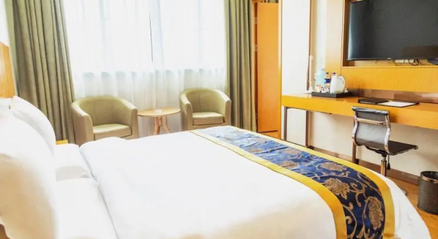 Семейный номер Standard GreenTree Inn Xi'an Ming City Wall Northwest Dafengqing Road Business Hotel