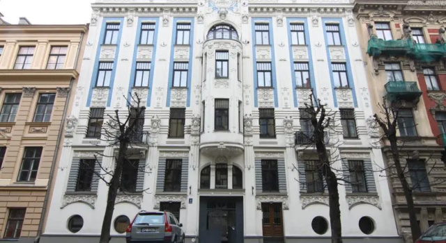 Art Nouveau Building Apartment
