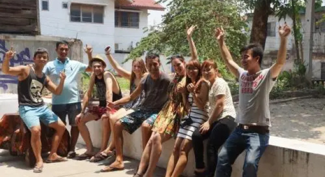 Backpackers Garden Hostel, Забронировать Хостел Хостелы Вьентьяна, рядом с Wat Sisaket, Хостел