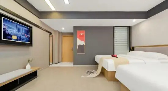 Люкс Deluxe Caihua Hotel (Hejing Plaza)