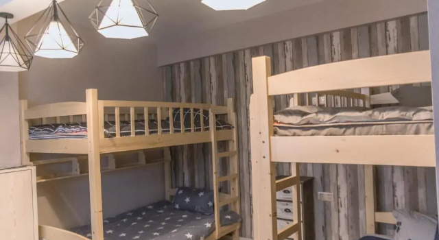 Кровать в общем номере (мужской номер) Together Youth Hostel