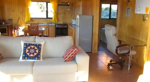 Семейное бунгало с балконом Patagonia Acres Lodge