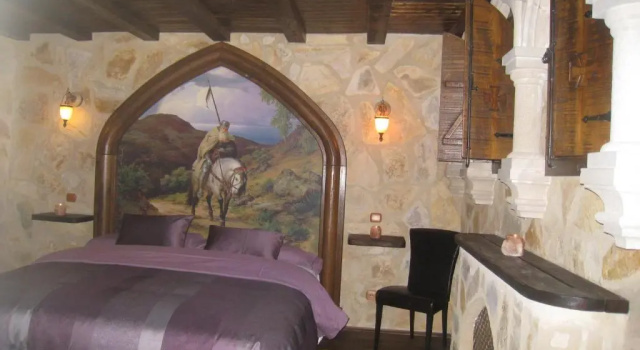 Двухместный номер Deluxe с видом на горы Auberge Toison d'Or
