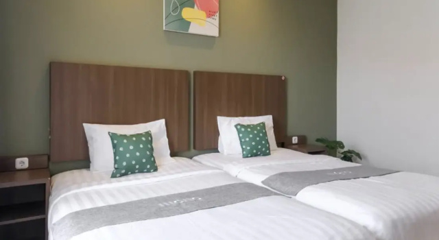 Deluxe double chambre Mono Coliving Ngagel, Surabaya