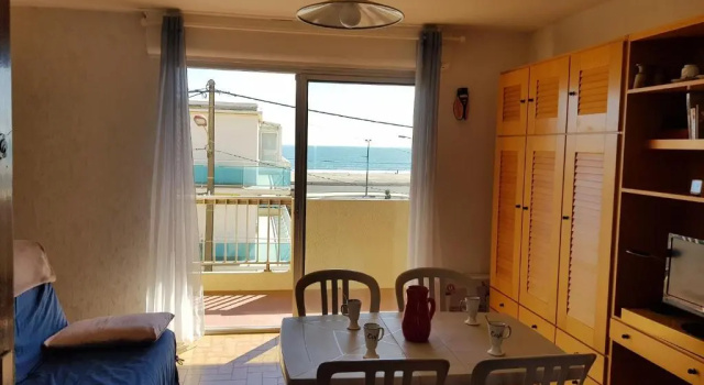 ROC 7 NARBONNE-PLAGE: Appartement studio cabine vue mer, Rezerwuj Apartament Hotele w Aude z Parkingiem, Parking