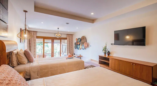 Трёхместный номер Deluxe с видом на море Bell Seaside Residence