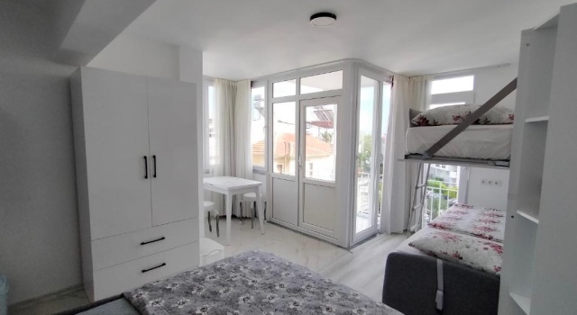 Студия с балконом Denizim Villa & Apartments