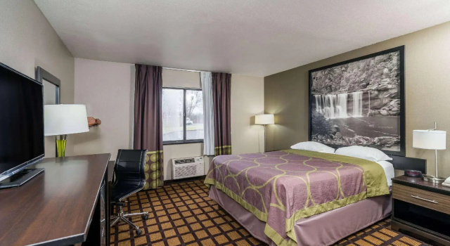 Двухместный номер Standard Super 8 by Wyndham Munfordville KY