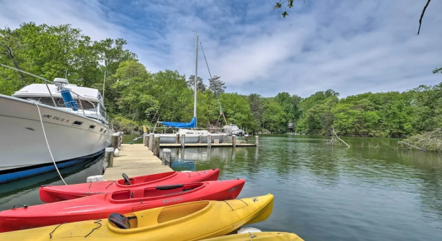 Waterfront House With Dock, Kayaks, & Sailboat!, Rezerwuj Dom wakacyjny California Maryland