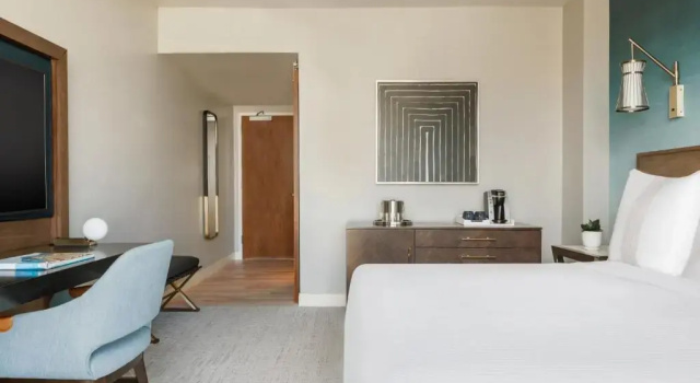 Двухместный номер с видом на город Carte Hotel San Diego Downtown, Curio Collection By Hilton