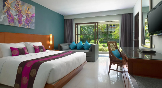 Номер Семейный с видом на сад Bali Dynasty Resort