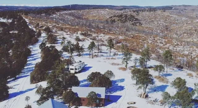 Номер Standard Old Raton Pass Base Camp With Loft Northern New Mexico Mountain Ranch On Colorado Border 1 Bedroom Cabin by RedAwning