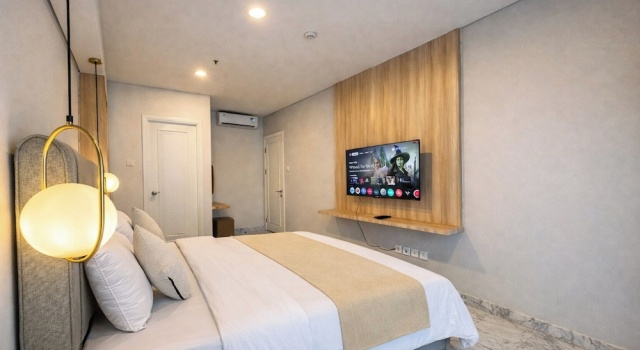 Spacious 2Br Apartment At Condomonium Podomoro City Deli Medan, Забронировать Апартаменты/квартира Медан Суматра, рядом с Medan Centre Point