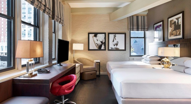 Четырёхместный номер Standard Sonesta Hotel Baltimore Inner Harbor