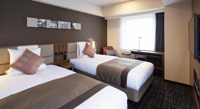 Двухместный номер Deluxe HOTEL MYSTAYS Yokohama Kannai