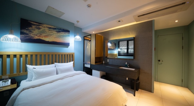 Двухместный номер Deluxe с видом на город H-AVENUE Hotel Yeoksam
