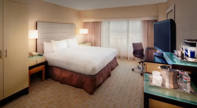 Номер Mobility Accessible Runway View Hilton Los Angeles Airport