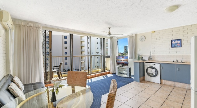 Апартаменты Standard c 1 комнатой с балконом Broadbeach Travel Inn Apartments
