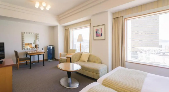 Двухместный номер Deluxe Hollywood JR Hotel Clement Takamatsu