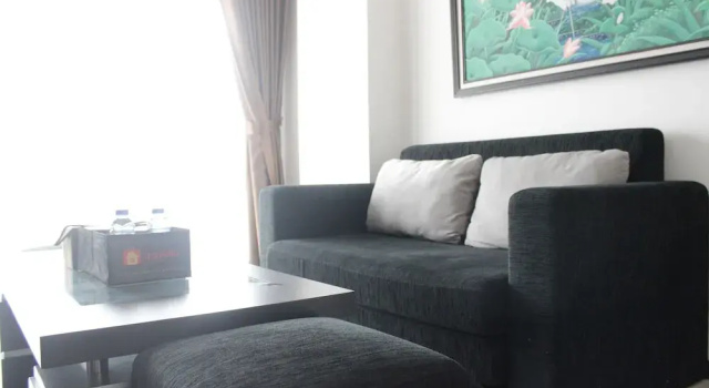 Номер Standard Comfortable & Gorgeous 2BR at Gateway Pasteur Apartment
