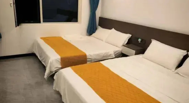 Кровать в общем номере Shanhai Fisherman's House Boutique Stay