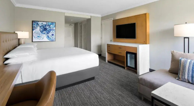 Номер с красивым видом из окна Hyatt Regency Valencia