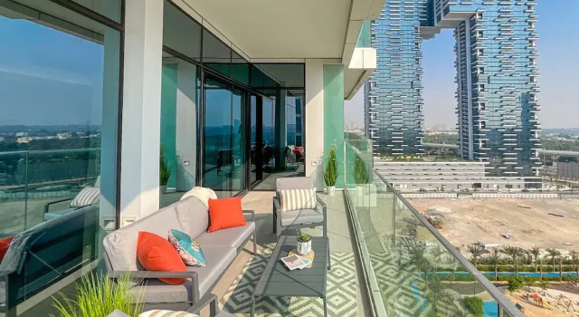 Апартаменты Deluxe с балконом HiGuests - Park Gate Residence Tower C