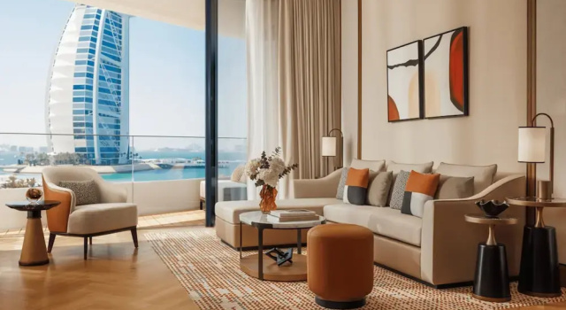 Номер Standard c 1 комнатой с балконом Jumeirah Residences Marsa Al Arab Dubai