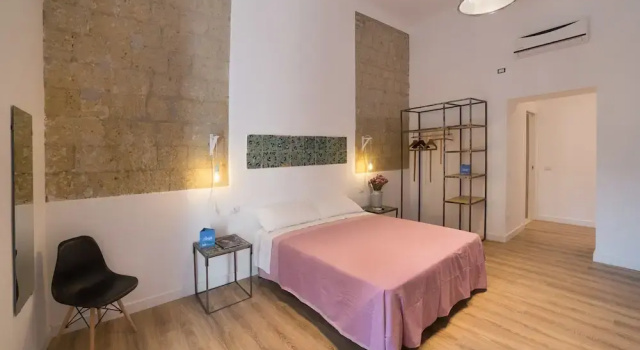 Четырёхместный номер Deluxe с балконом Borgo Vergini Garden B&B