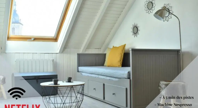 Апартаменты Charmant Studio, Le Petit Gris Des Montagnes