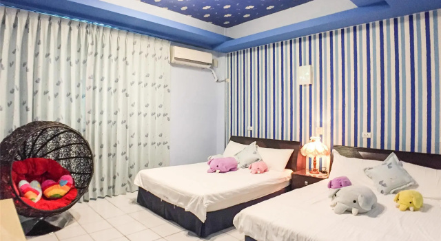 Четырёхместный семейный номер Standard Hualien Bigbowl B&B