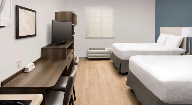 Четырёхместный номер Standard WoodSpring Suites Miami Southwest