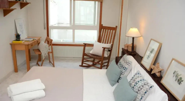 Апартаменты с 3 комнатами Apartamento en Sanxenxo con piscina a 50 metros de la playa