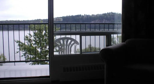 Номер Standard с видом на реку Motel Panoramique