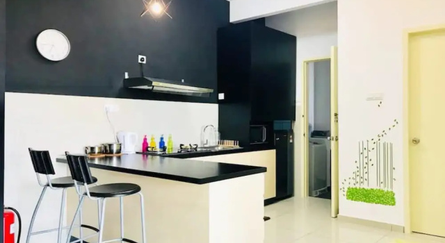 Апартаменты c 1 комнатой с видом на бассейн Atlantis Apple Home Melaka Town Area