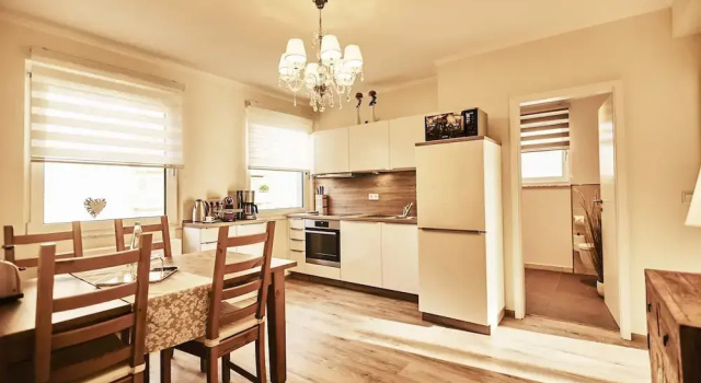 Апартаменты Deluxe с 2 комнатами с балконом Kampowski Apartments Deluxe