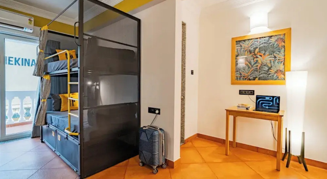 Кровать в общем номере (женский номер) The Hosteller Goa, Old Goa