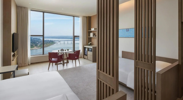 Двухместный номер с видом на реку Hyatt Regency Zhuzhou