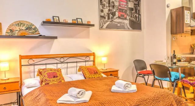 Апартаменты c 1 комнатой Central Capital Apartments