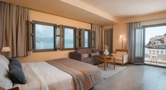 Полулюкс с видом на море Megisti Hotel