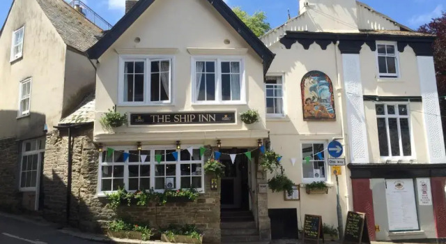 The Ship Inn Fowey, Book Hotel Fowey Cornwall