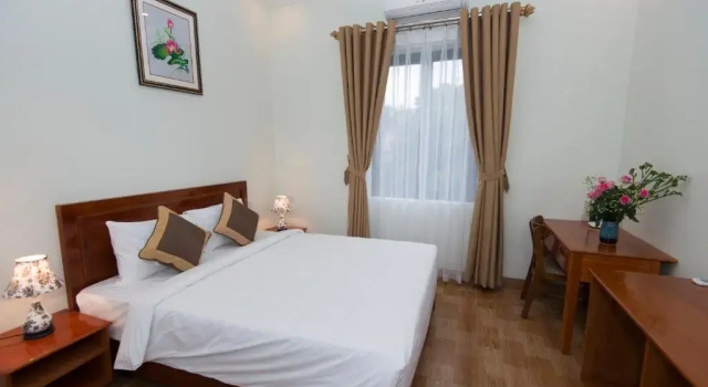 Двухместный номер Deluxe с балконом Tam Coc Golden Sky Homestay
